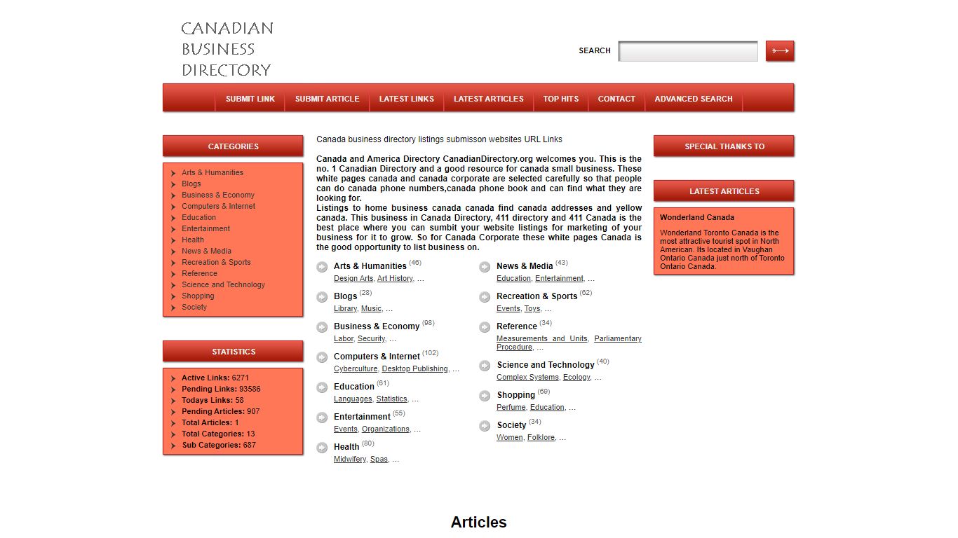 Canadian white and yellow pages for business ... - canadian directory